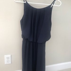 Navy blue casual dress